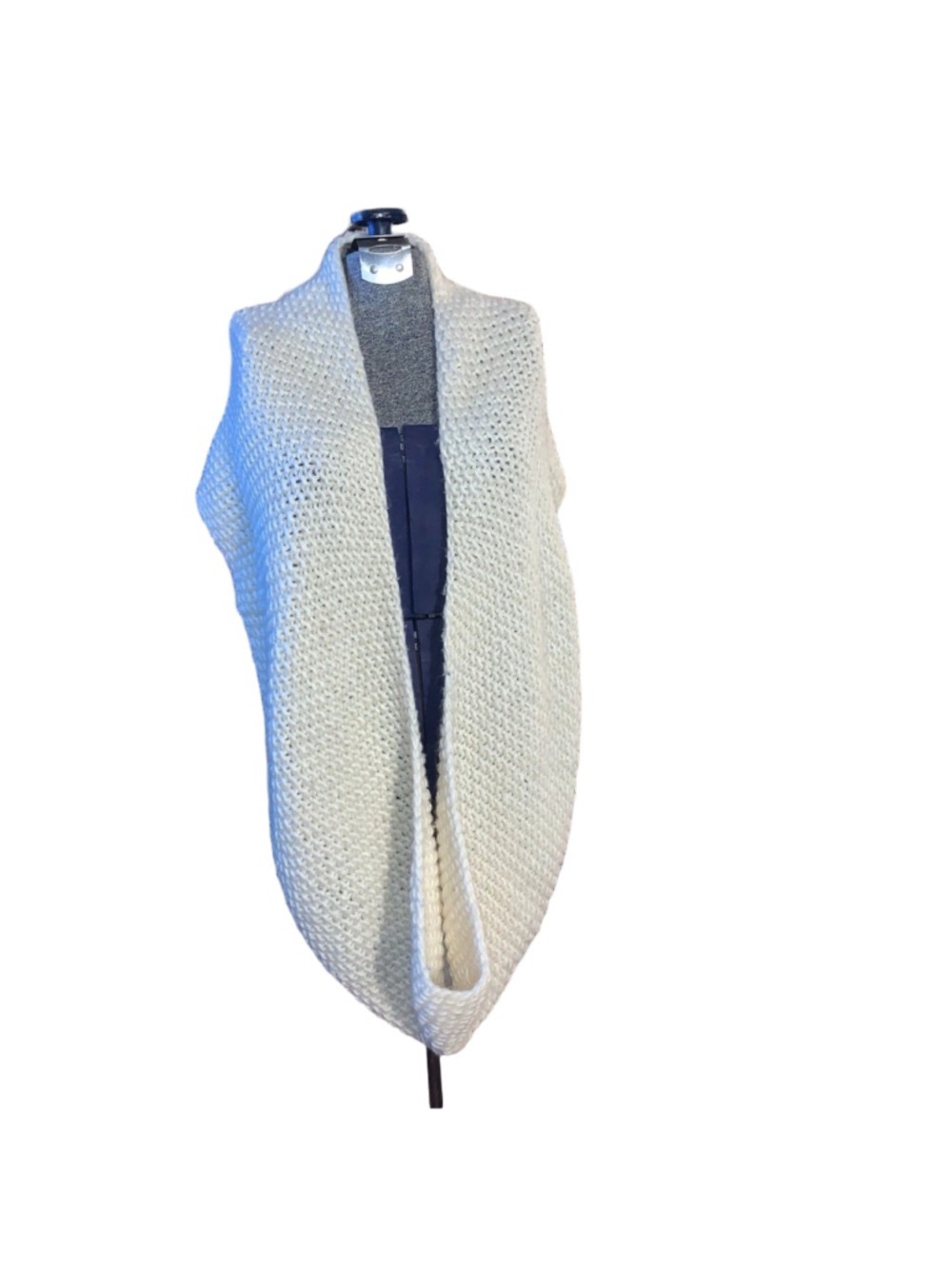 Women's Unbranded Cream Knit Infinity Scarf One Size